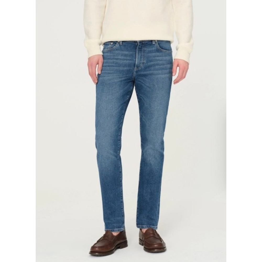 DL1961 Jeans Mens Cooper Tapered Slim Tower Wash Blue 40 x 32 Stretch